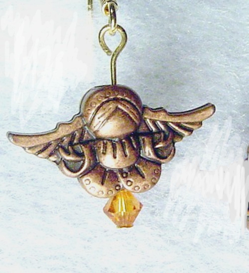 Absolute Jewellery Angel Earrings HCE403 main image 1