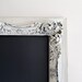 Vintage CHALKBOARD Wedding Sign Decoration Decor MAGNETIC Chalk Board Black Cream Ivory Ornate Wedding Menu Decorative