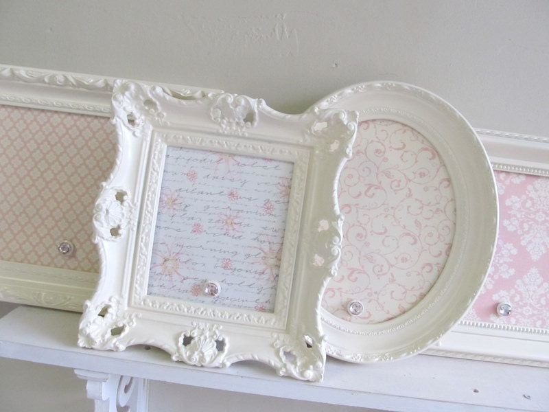COLLECTION of BOARDS Shabby Chic Nursery Wall Decor