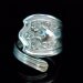 Sterling Silver Spoon Ring - Silverware Jewelry