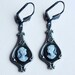 PROMO 10 DOLLARS price Elegant classic drops earrings with victorian ladies cameos