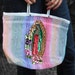 Colorful Mexican Lady of Guadalupe Net Bag / Virgen de Guadalupe