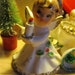 Vintage Christmas Angel- Napcoware Japan- Wonderful Retro Christmas