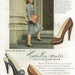 MADEMOISELLE 1947 Magazine Advertisement Twenty One High Heels Pumps Walter Florell Hats