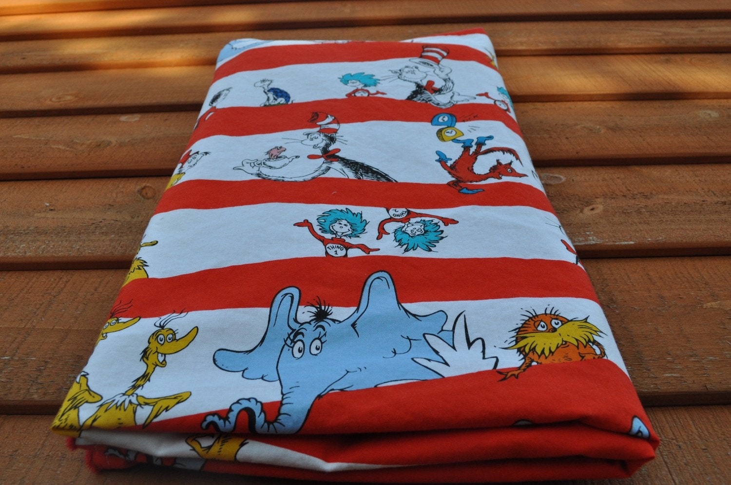 Dr. Seuss blanket by bearhugblankets on Etsy