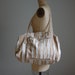 1980s XL vegan cafe au lait woven carpet tote