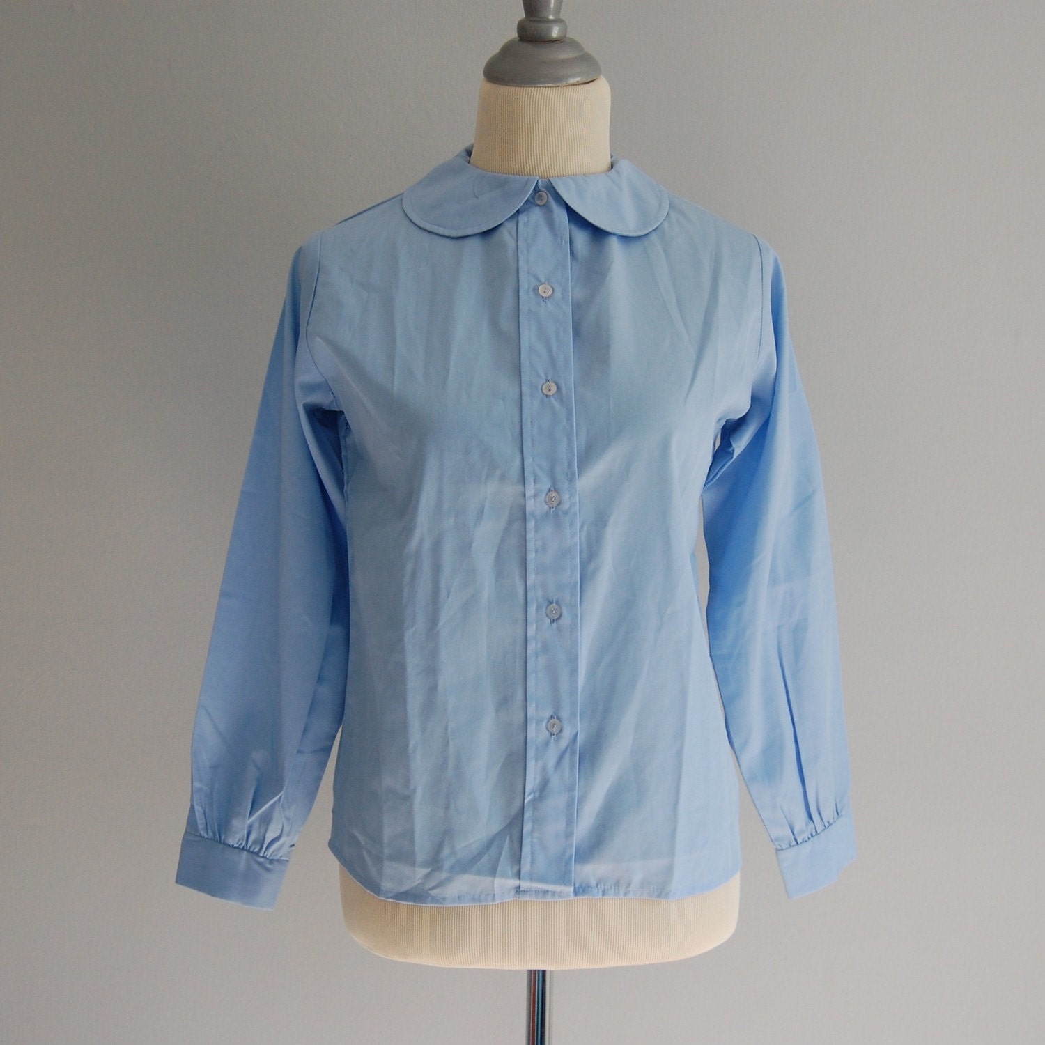 blouse baby blue