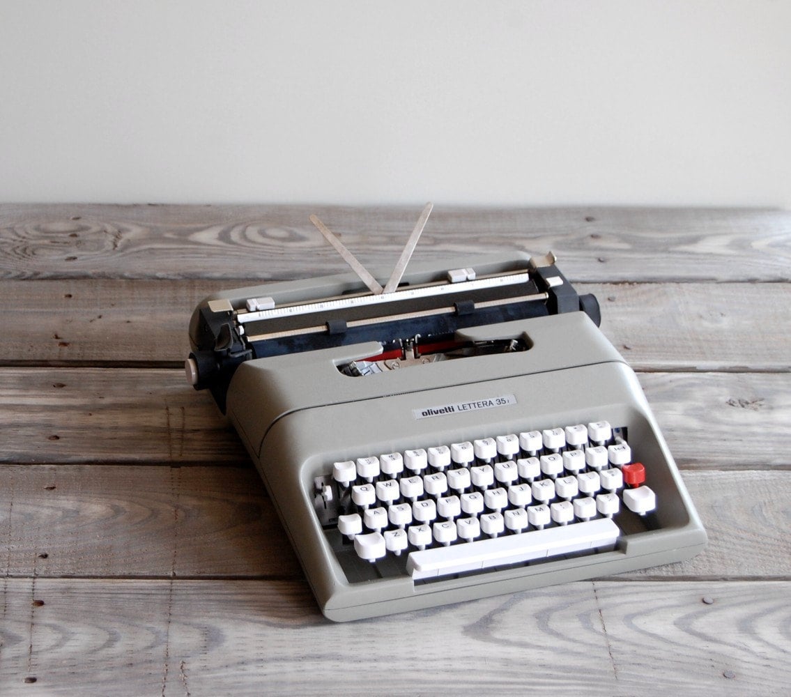Manual Typewriter,Traditional Portable Vintage Myanmar