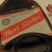Red Stripe Spoon Rest Recycled Bottle Art