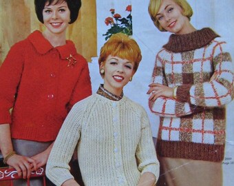 Knitting Pattern Book Vintage Fleischer's