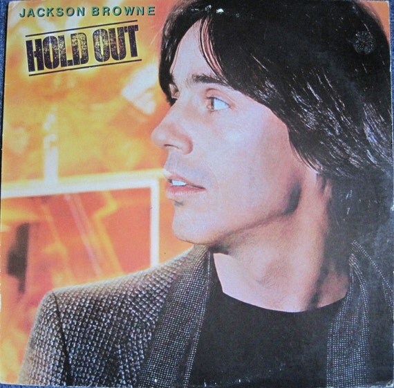 JACKSON BROWNE Hold Out lp 1980 Original Pressing Vinyl Album