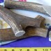 3 Piece Large Elk Main Beam Deer Antler Dog Chews, A-3PCLEMB-18