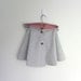 SALE Child toddlers hooded wool cape - vintage Style - size 1-2