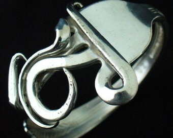 Antique Fork Bracelet Eco Friendly Upcycled Silverware Spoon Jewelry