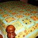 Four-Patch Stacked Posies Pattern Queen Quilt