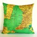 Cushion cover ADELAIDE Organic cotton Adelaide, South Australia, map cushion, map pillow, cushion cover, 16 inch, 41cm