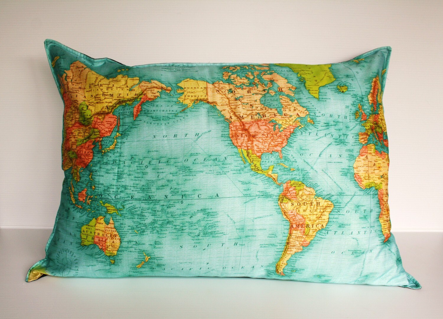 FLOOR CUSHION WORLD map cushion gant organic by ...