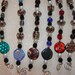 Wire Wrap Wine Glass Charms Colorful