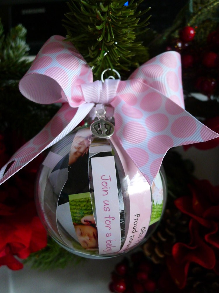 babys first christmas ornament birth announcement baby just married personalized wedding christmas ornament