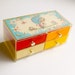 Vintage Plastic Mini Chest of Drawers, Made in Hong Kong