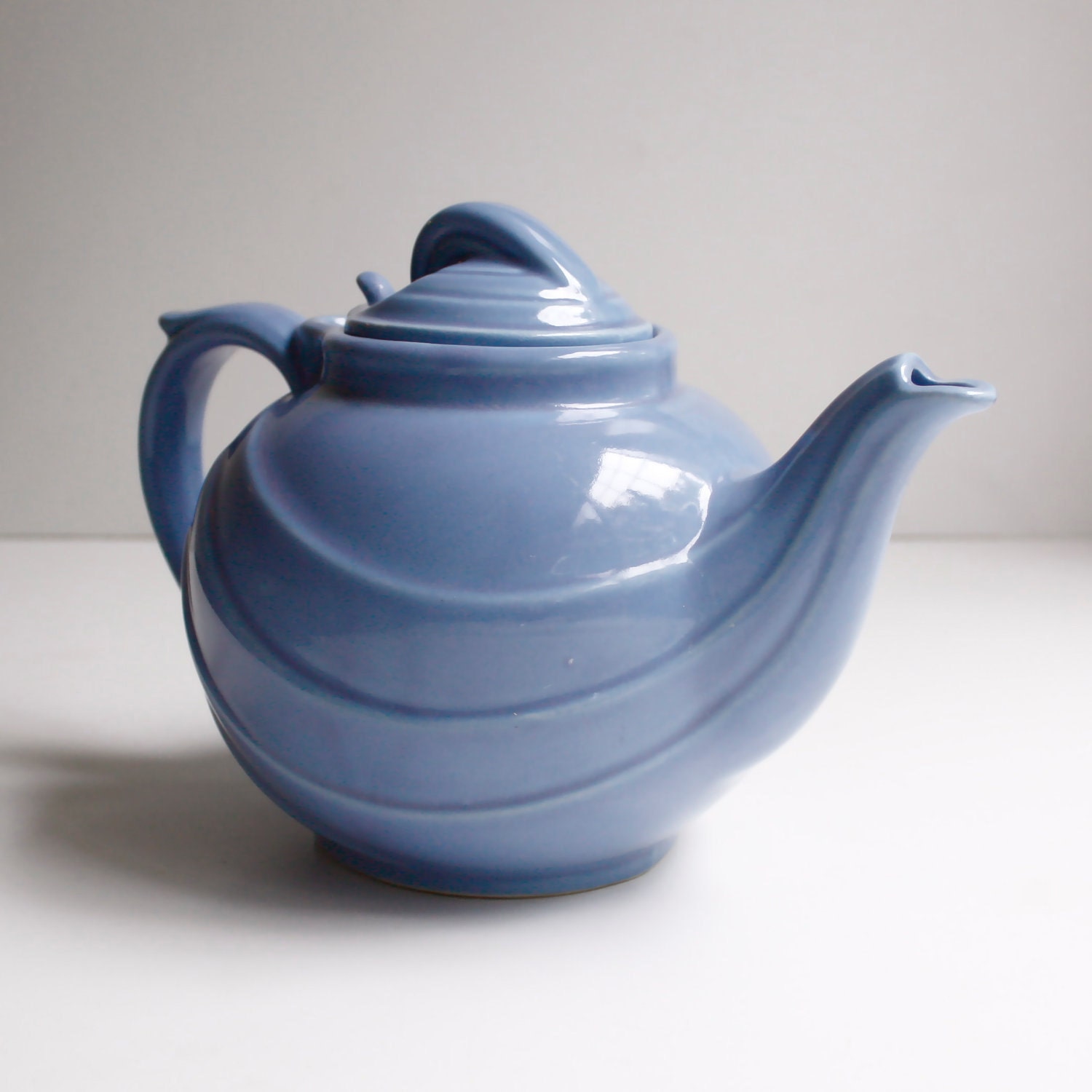 Vintage Hall Teapot Hyacinth Blue