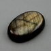 Deep golden Salmon Oval Shimmer Labradorite Cabochon