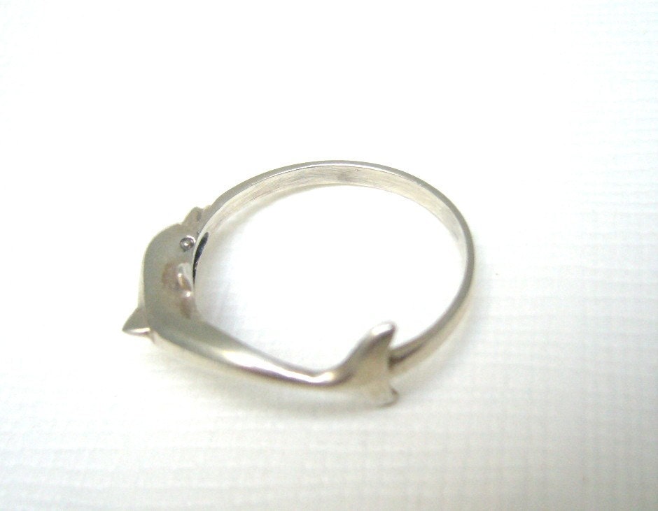 Anello Delfino In Argento 925 Regolabile – Gioiello Vita Marina, Accessorio Fashion