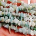 Amazonite gemstone chip stone 36 inch strand