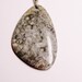 Rhyolite pendant 1 pcs bail included natural 60mm by 36mm