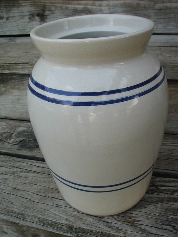 Marshall Pottery Good Cheer Pottery Crock Tea Urn with Spigot