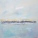 Abstract Landscape Original Art- Seaside with Grey 20 x 20