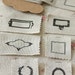 Vintage Style Linen Fabric Label Tape-Sewing Labels-1 yard