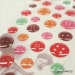 Button Stickers-Epoxy-Scrapbooking Stickers-Embellishment-Vintage Style Buttons