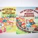 Vintage (2) 1984 The Get Along Gang PB Books, TV Show