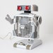 Vintage 1986 "Robo" Robot-Shaped Fan, Working, Oscillating