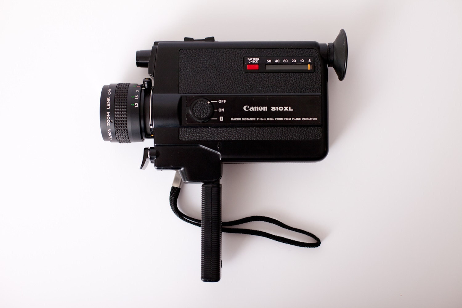 Vintage Canon 310XL Super 8 Film Video Movie Camera