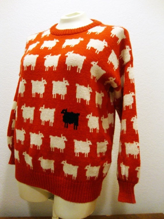 Vintage Sheep Sweater Princess DIANA inspired