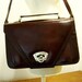 Vegan PORTFOLIO Burgundy Bag