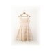 1940s-1950s TEA PARTY floral lace dress