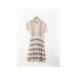 hold hold hold 1940s-1950s LOVELY sheer floral day dress