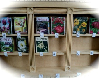 DOLLS HOUSE MINIATURES - 1/12th Gardening Magazine x1 (assorted Magazines)