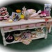 DOLLS HOUSE MINIATURES - "Cup Cakes" Table