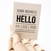 Quinn: Letterpress Calling Cards - Set of 50