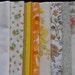 Vintage Fabric Bed Sheets Dreamy Layered Sunshine Cake (42-10" Squares)