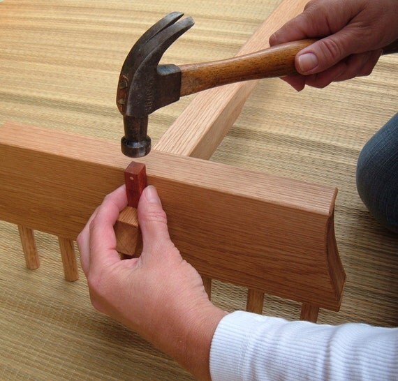 Full-Size Japanese Zen Rock Garden Rake /Handcrafted in White