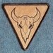 Steer Skull Iron on Patch