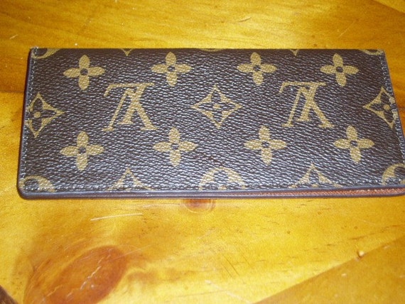 Louis Vuitton Inspired Monogram Checkbook by KatesBoutique4u2