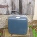 SALE Vintage Suitcase Hard sided luggage Samsonite suitcase Don't know when I'll be back again