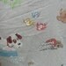 Vintage Sheet Full Bottom or Fitted Sheet Pound Puppies Loveable Huggable 1985 Sheet