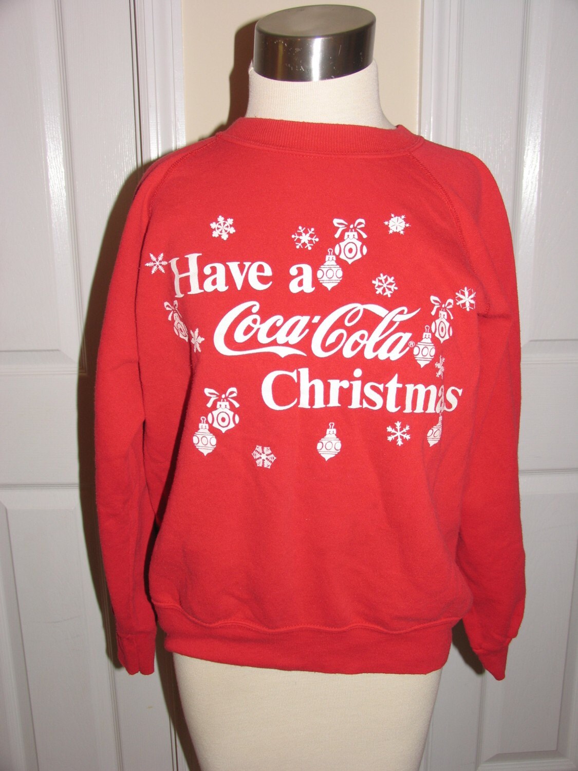 christmas coca cola sweatshirt